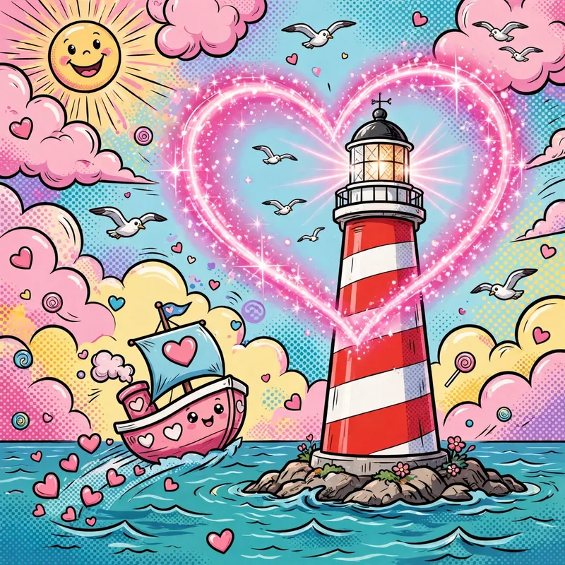Album artwork for He's a Lighthouse